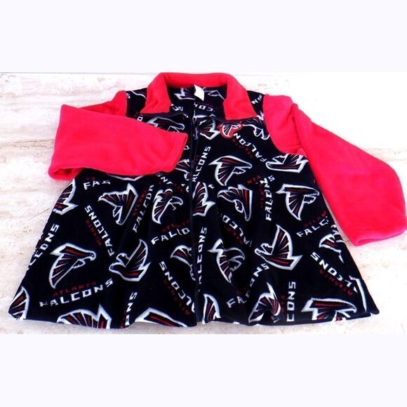 Atlanta Falcons unusual  plush jacket - Picture 2 of 4